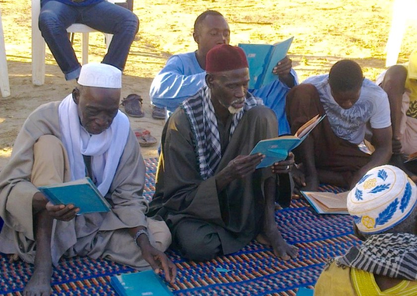 Imams giving prayers